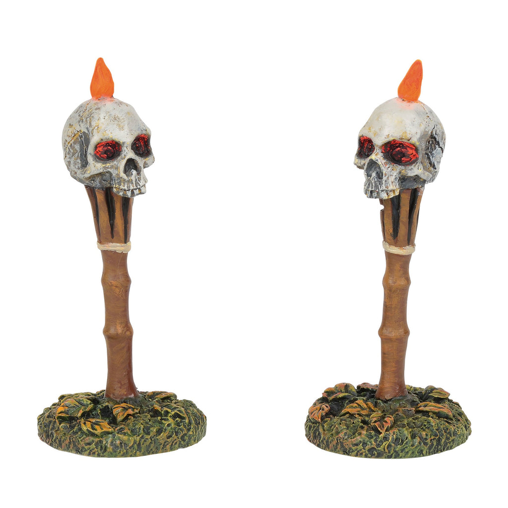 Lamp Posts - Lit Nightmares (set of 2)