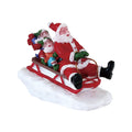 Sledding with Santa