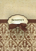 10 Count Handmade Christmas Cards - Paisley Brow