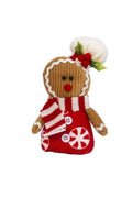 Plush Gingerbread Ornament - 5 Inch - Boy