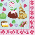 Holiday Sweets Cocktail Napkin