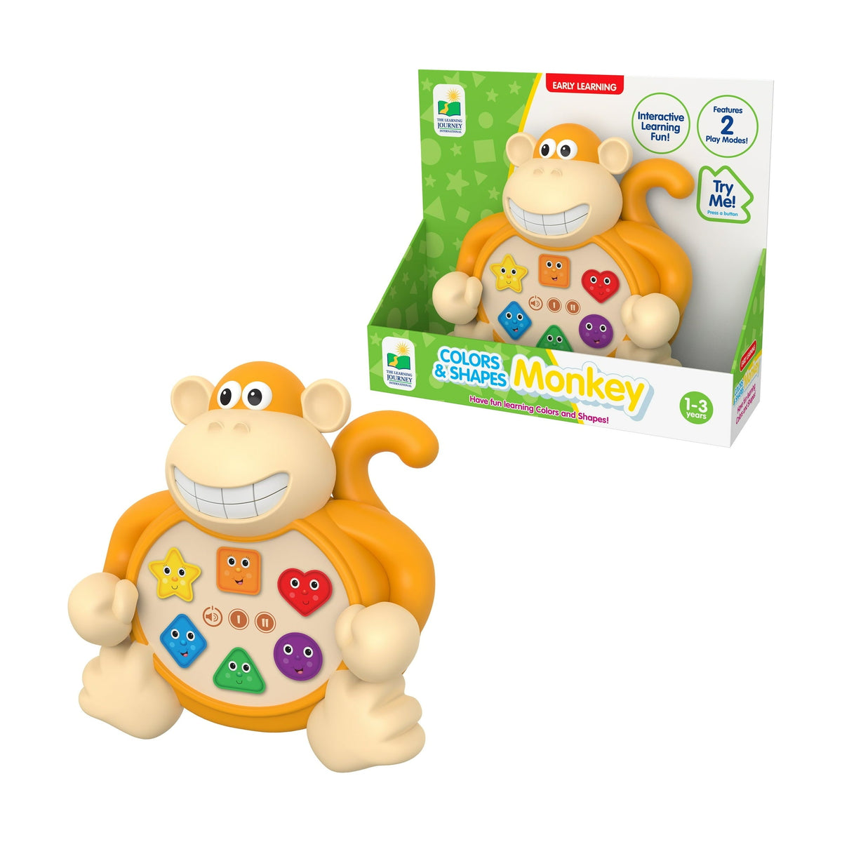 Colors and Shapes Monkey