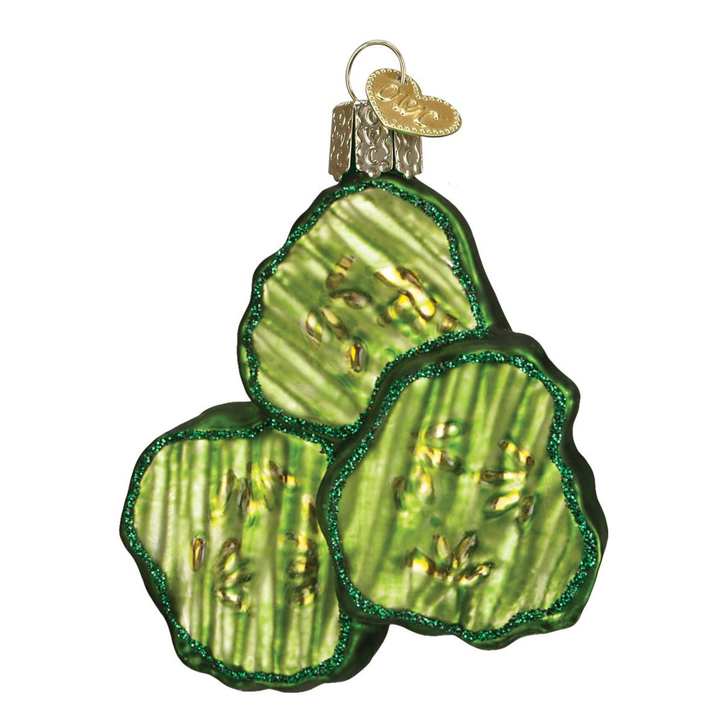 Old World Christmas Pickle Chips