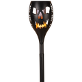 LED Solar Scary Pumpkin Face Torch -