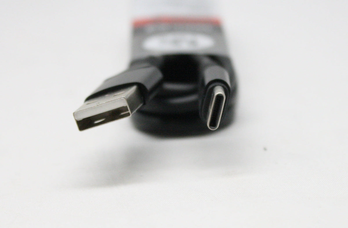 USB Type-C 6.5 foot Sync/Charge Cable - Black