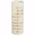 Christmas Flicker Wick Led Candle