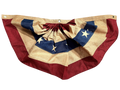 USA Flag Burlap Bunting - 18 x 36 Inch