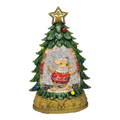 Charming Tails - Lighted Mouse Snowglobe Tree