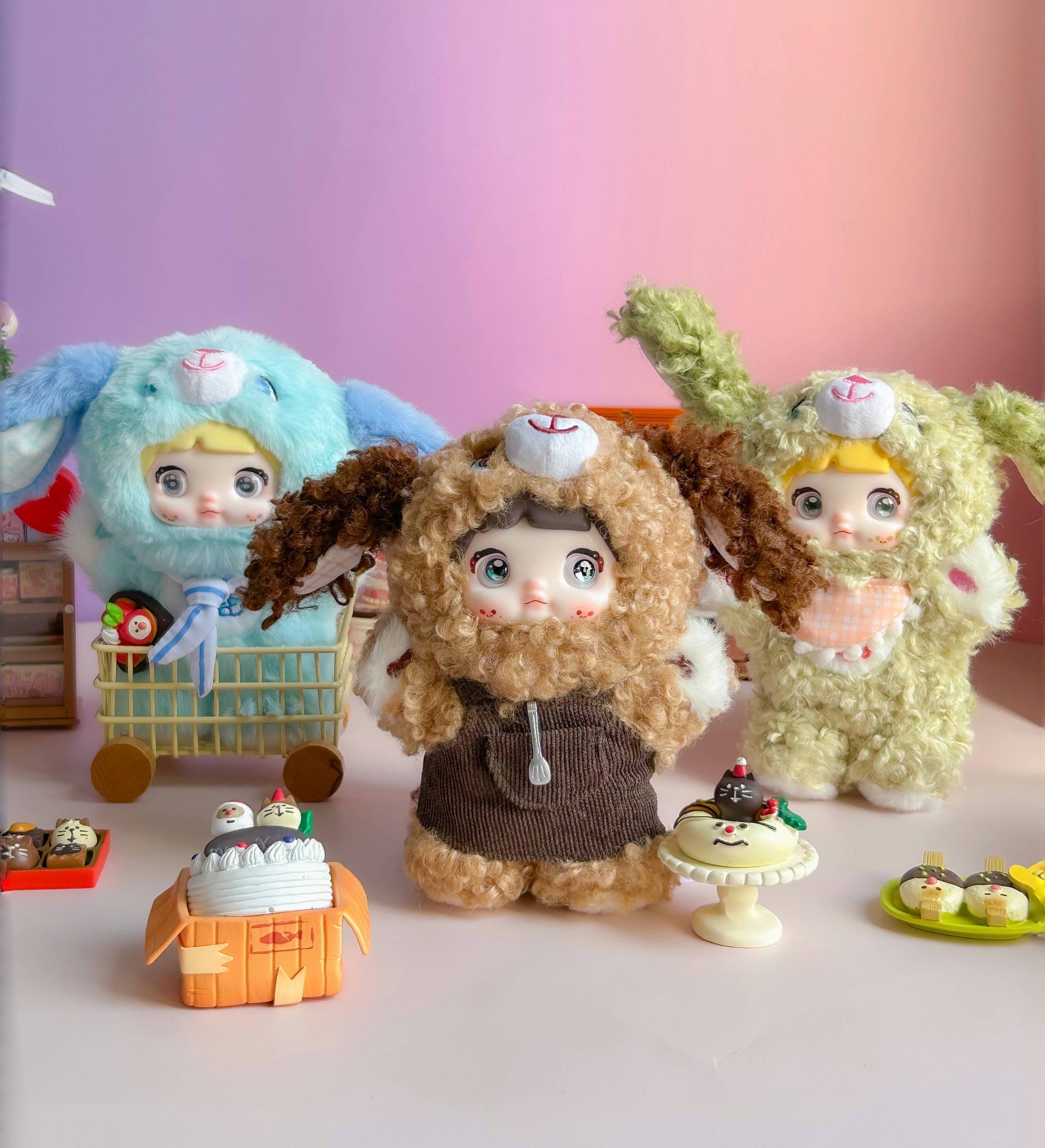 Nommi V5 Puppy Diary Series Plush Dolls (1 Blind Box)
