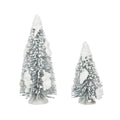 Snow Laden Tree - Set of 2