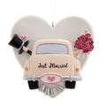 Just Married Heart Ornament