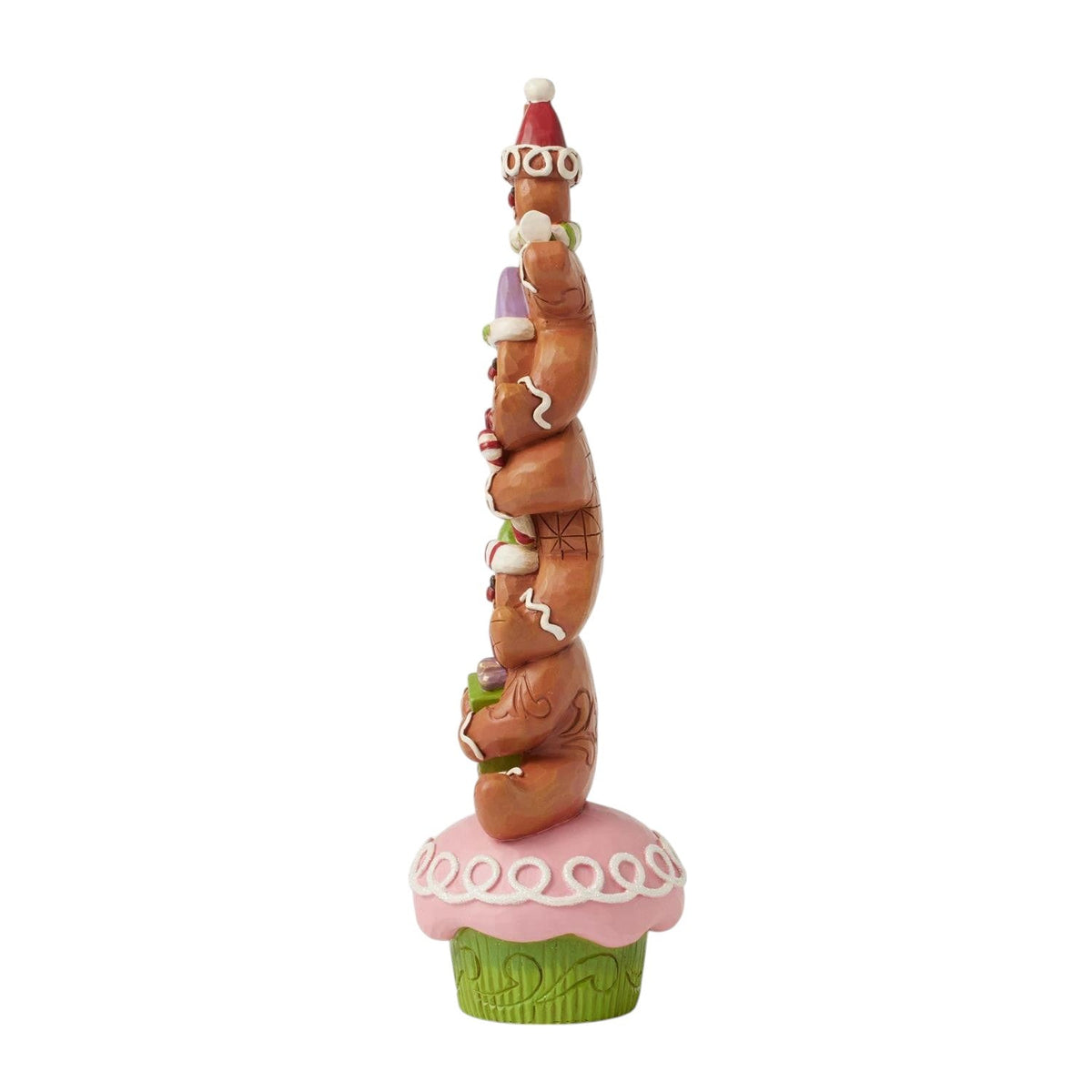 Stacked Gingerbread Figurine