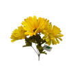 14 inch Yellow Autumn Gerbera Daisy Bouquet