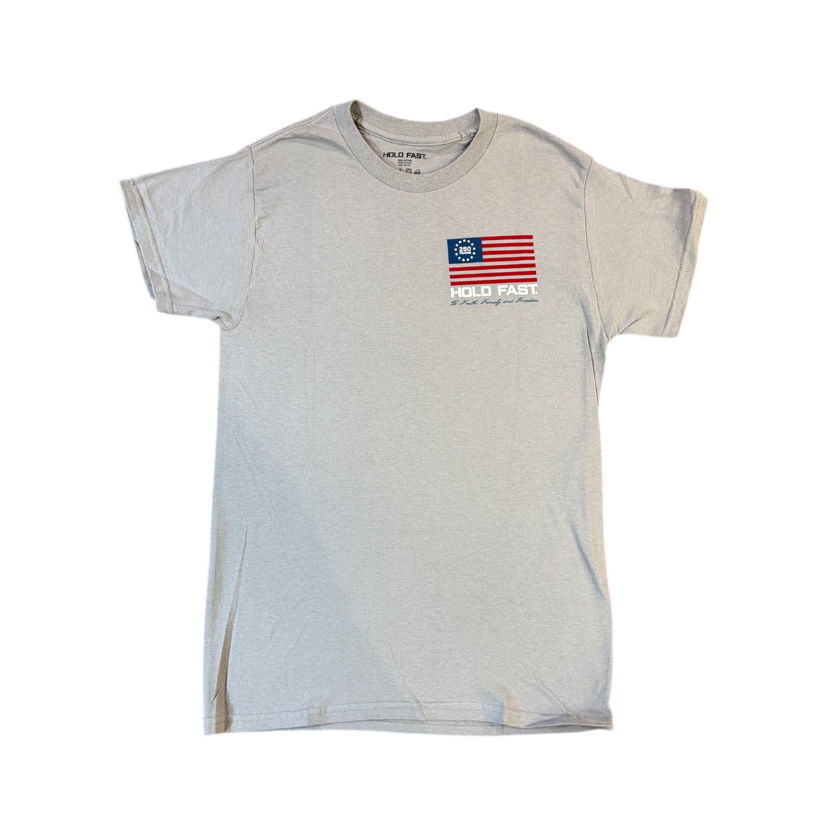 Hold Fast Colonial Soldier Grey T-Shirt -