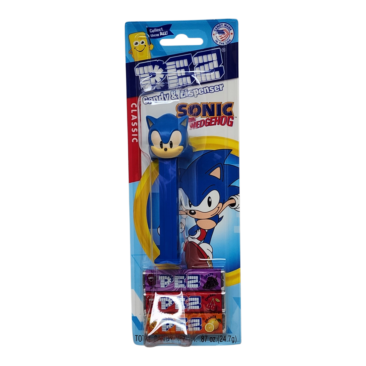 PEZ Sonic The Hedgehog Dispenser - Sonic