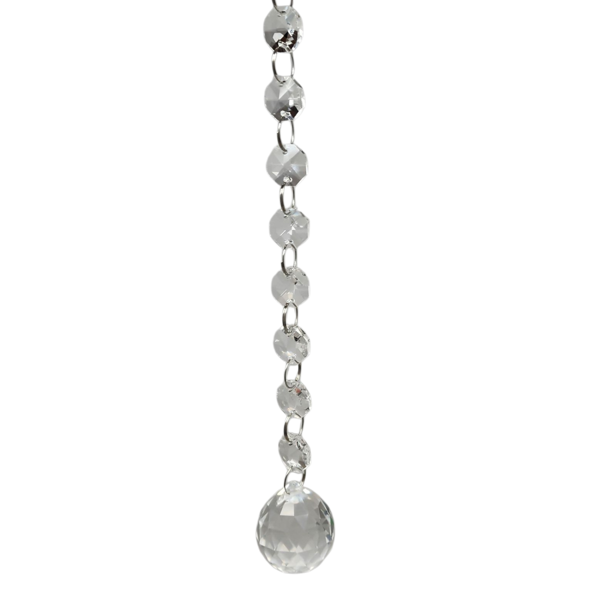 Glass Look Acrylic Jewel Ornament -