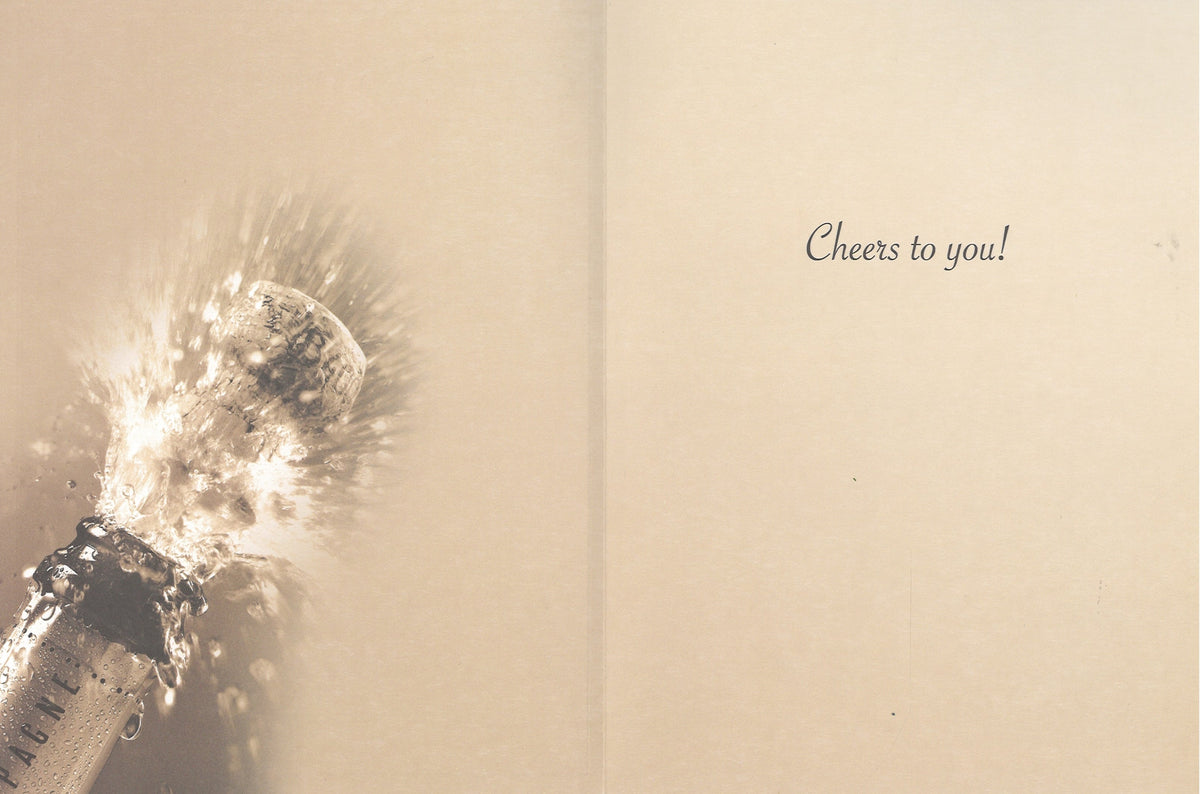 Time To Celebrate Card  - Congratulations Card