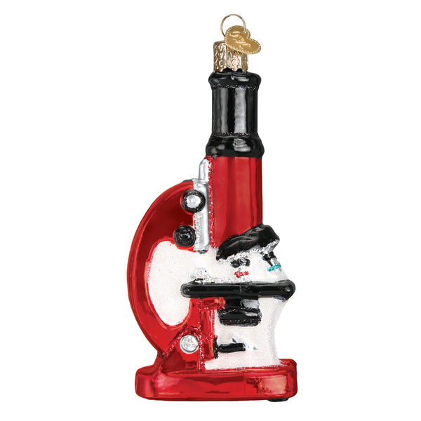 Microscope Glass Ornament