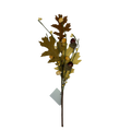 12 inch Harvest Wooden Leaf with Berries Pick