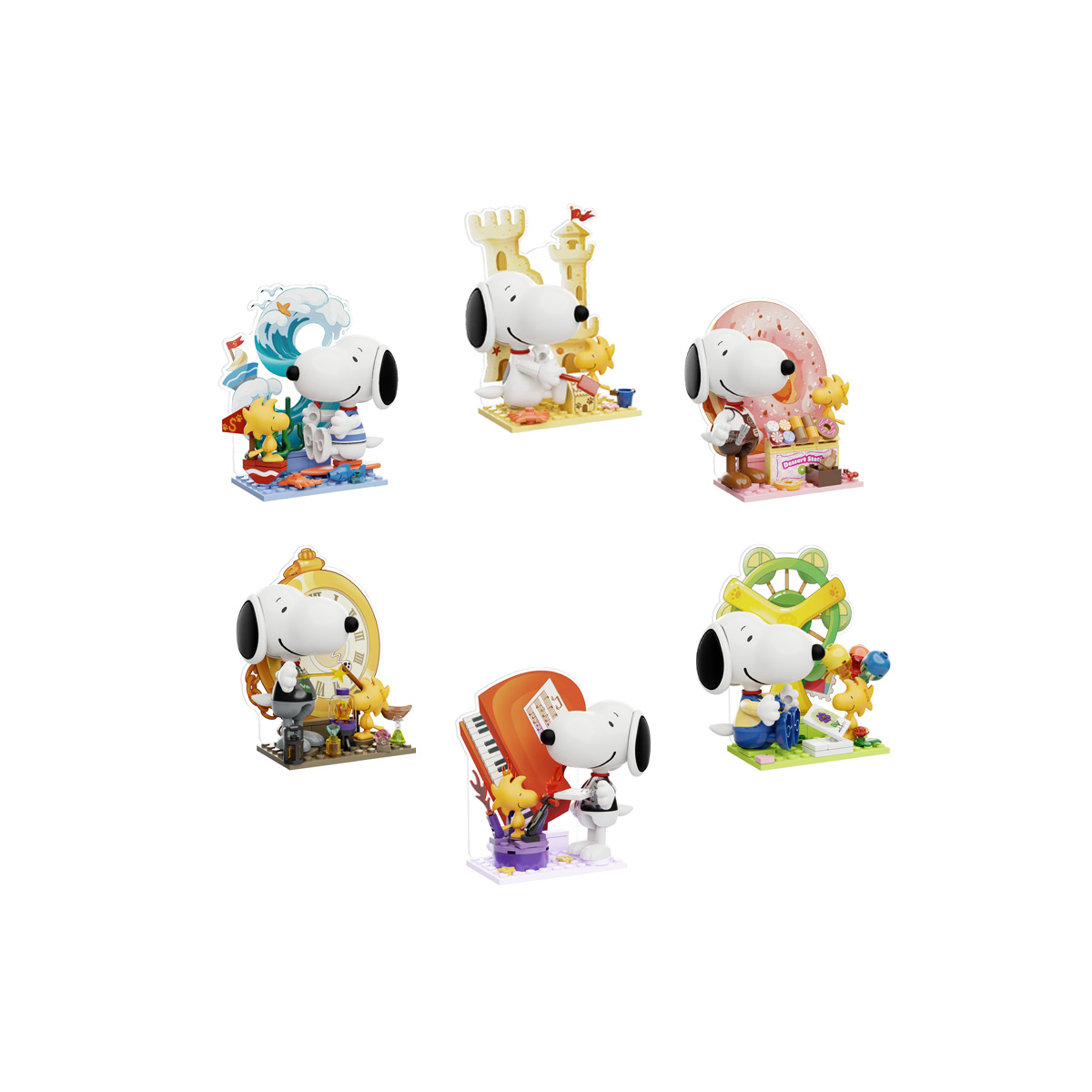 Snoopy Letter World Series Blind Box - Pantasy Official Collectible Figure