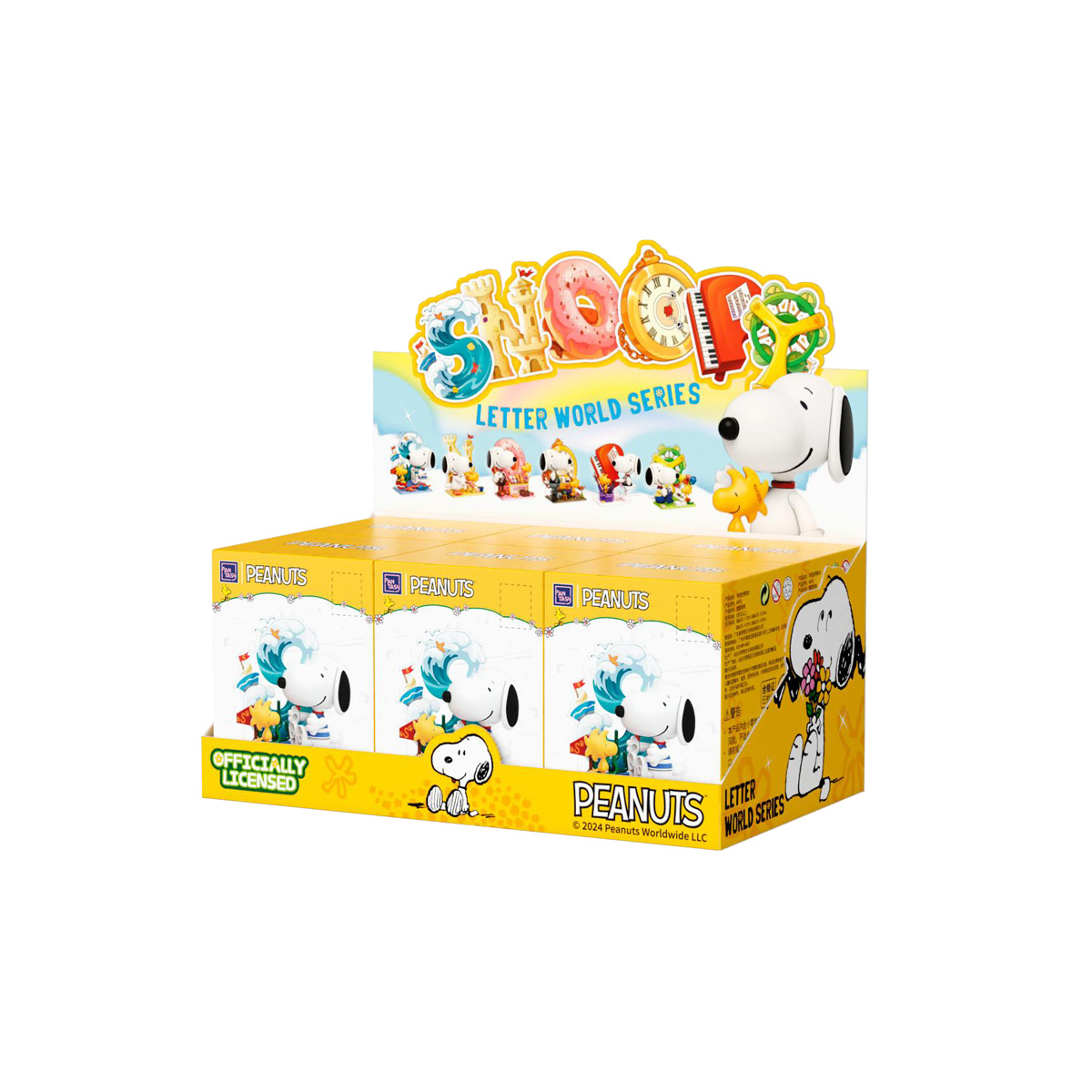 Snoopy Letter World Series Blind Box - Pantasy Official Collectible Figure