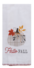 Harvest Blessings Hello Fall Flour Sack Towel