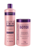 Cadiveu Plastica Dos Fios Hydrating Kit Shampoo & Hair Btox Mask 34oz 1000ml