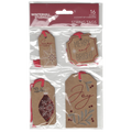 Baker’s Holiday Gift Tags – Foil on Kraft