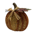 Give Thanks Harvest Autumn Pumpkin