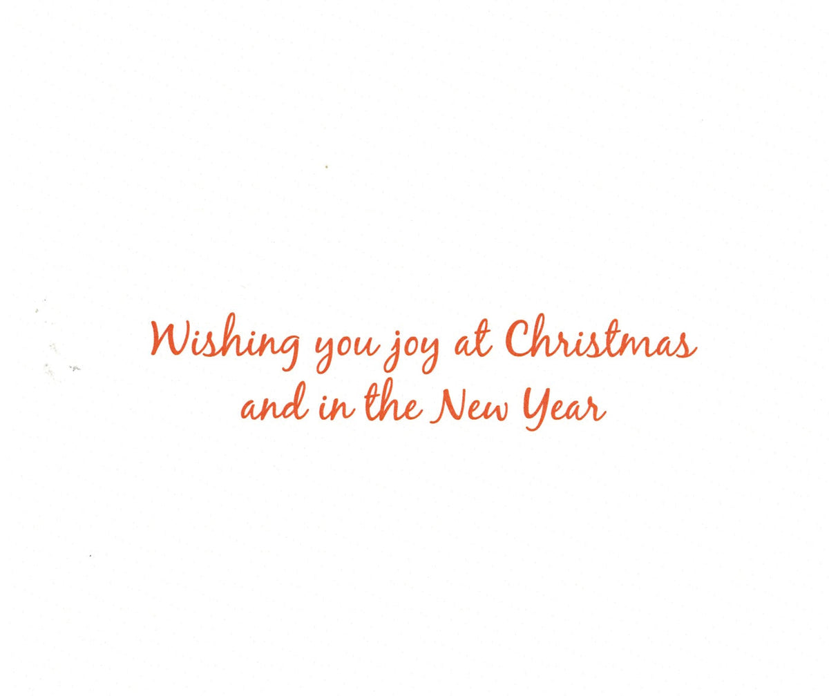 Joy Peppermint Garland Boxed Christmas Cards