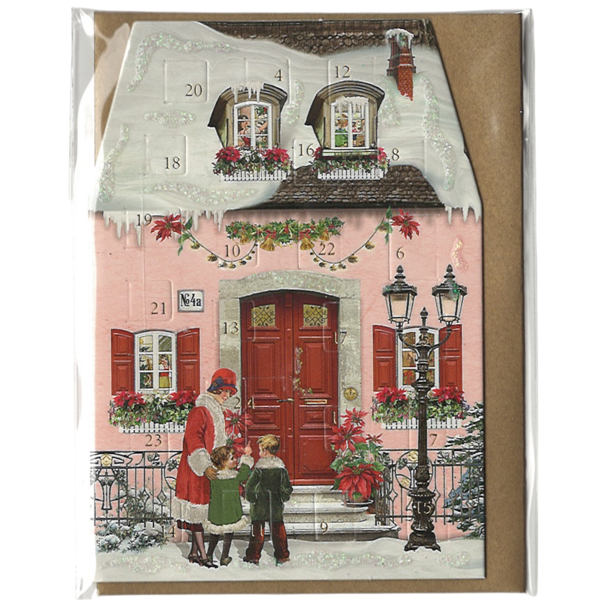 Miniature Advent Card - An Evening Stroll