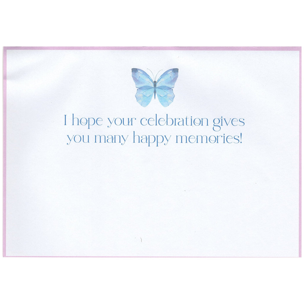 Butterfly Meadow - Birthday Card