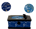 Vintage Gramophone Musical Advent Calendar - It's Christmas Time