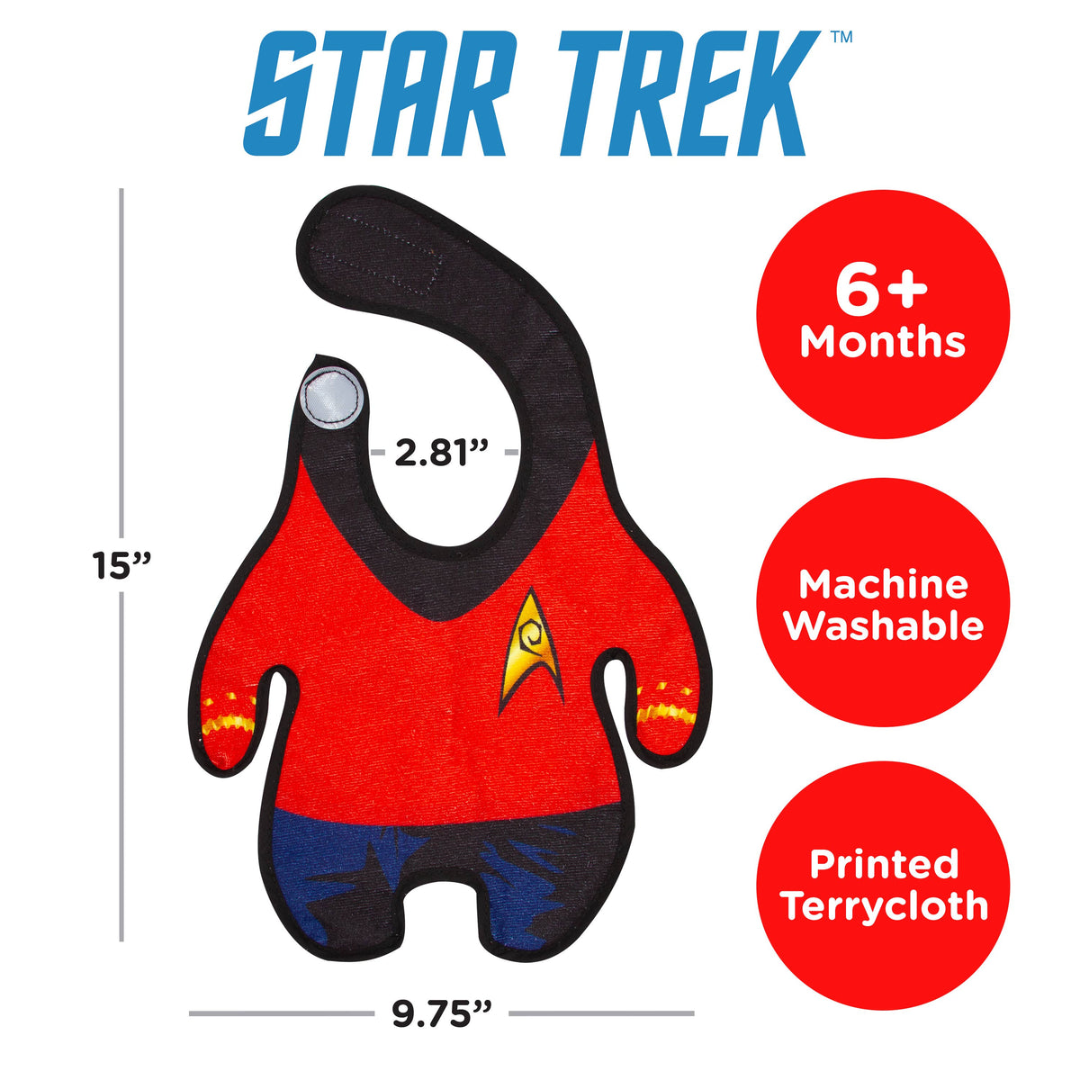 Star Trek Engineering Bib