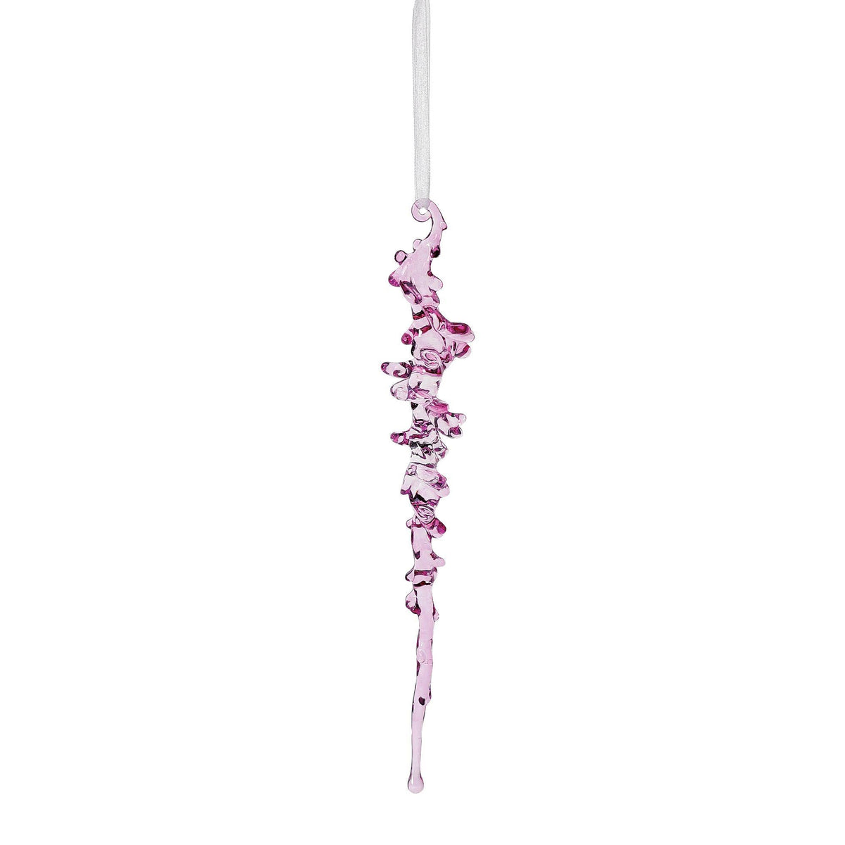 Acrylic Faceted Icicle -