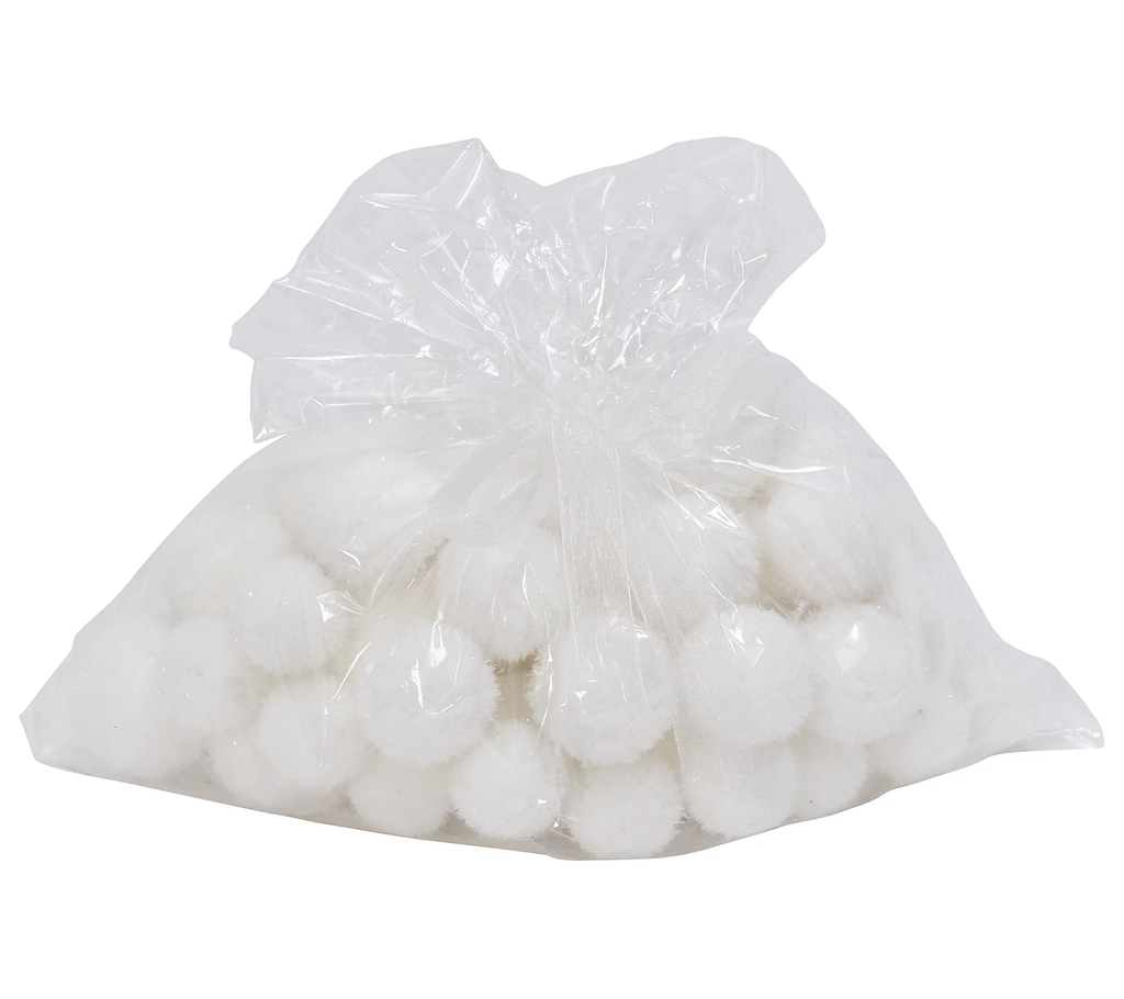 24-Pack of Realistic Winter Snowballs