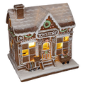 Magical Gingerbread Toy Store Light-Up House