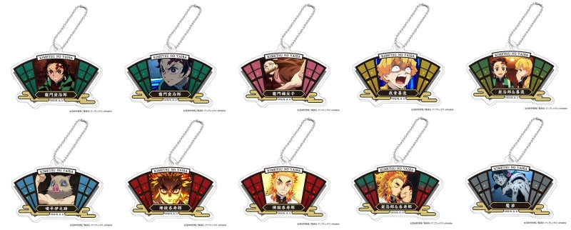 Demon Slayer DECOFLA Acrylic Keychain Blind Box - Kimetsu no Yaiba Mystery Keychain