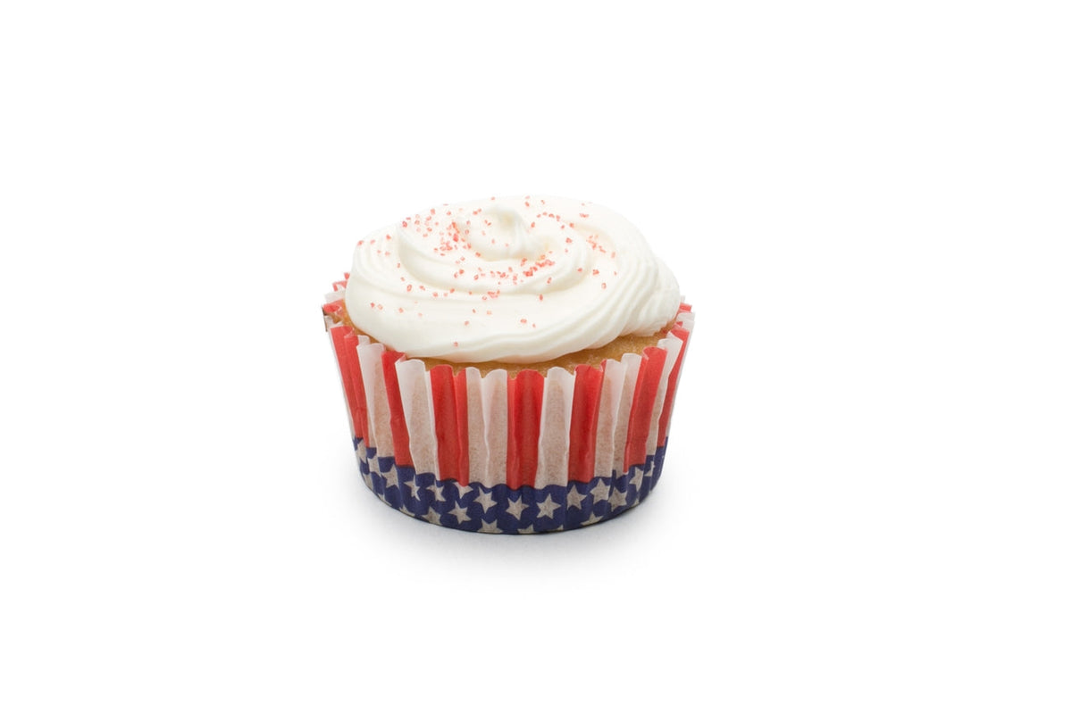 Patriotic Cupcake Liners -  50 Count
