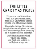 The Little Christmas Pickle Charm