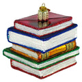Old World Christmas Stack Of Books