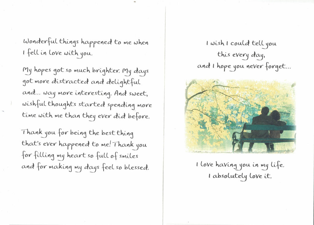 I Love You More than Words can Say Greeting Card