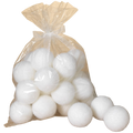 24-Pack of Realistic Winter Snowballs