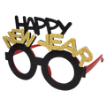 Happy New Year Glasses - Black