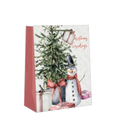 Traditional Small Gift Bag - Season's Greetings Snowman