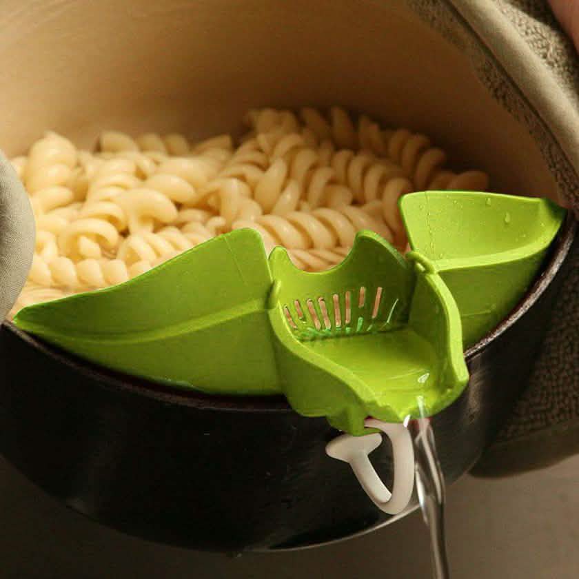 Snap 'N Strain Kitchen Strainer