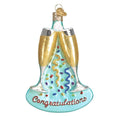Old World Christmas Champagne Toast