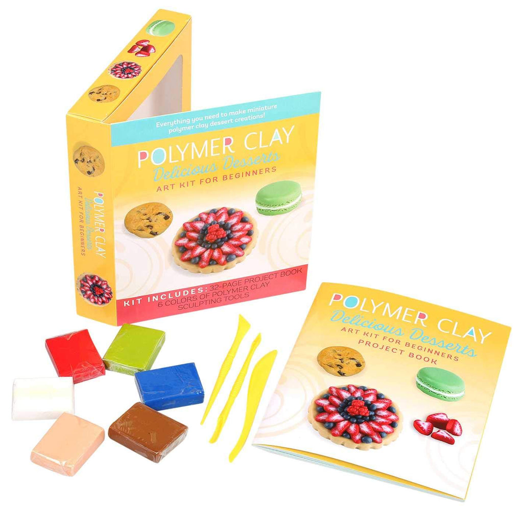 Polymer Clay: Delicious Desserts: Art Kit For Beginners