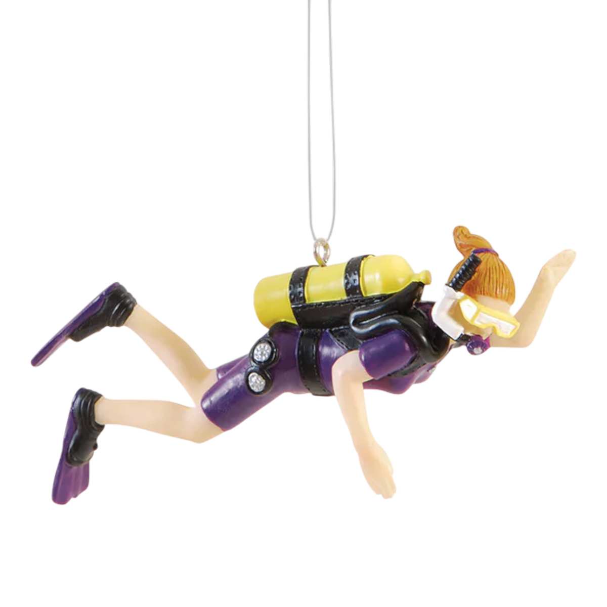 Scuba Diving Ornament - Female