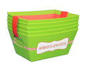 Small Rectangular Tray 5-Pack - Seasons Greetings